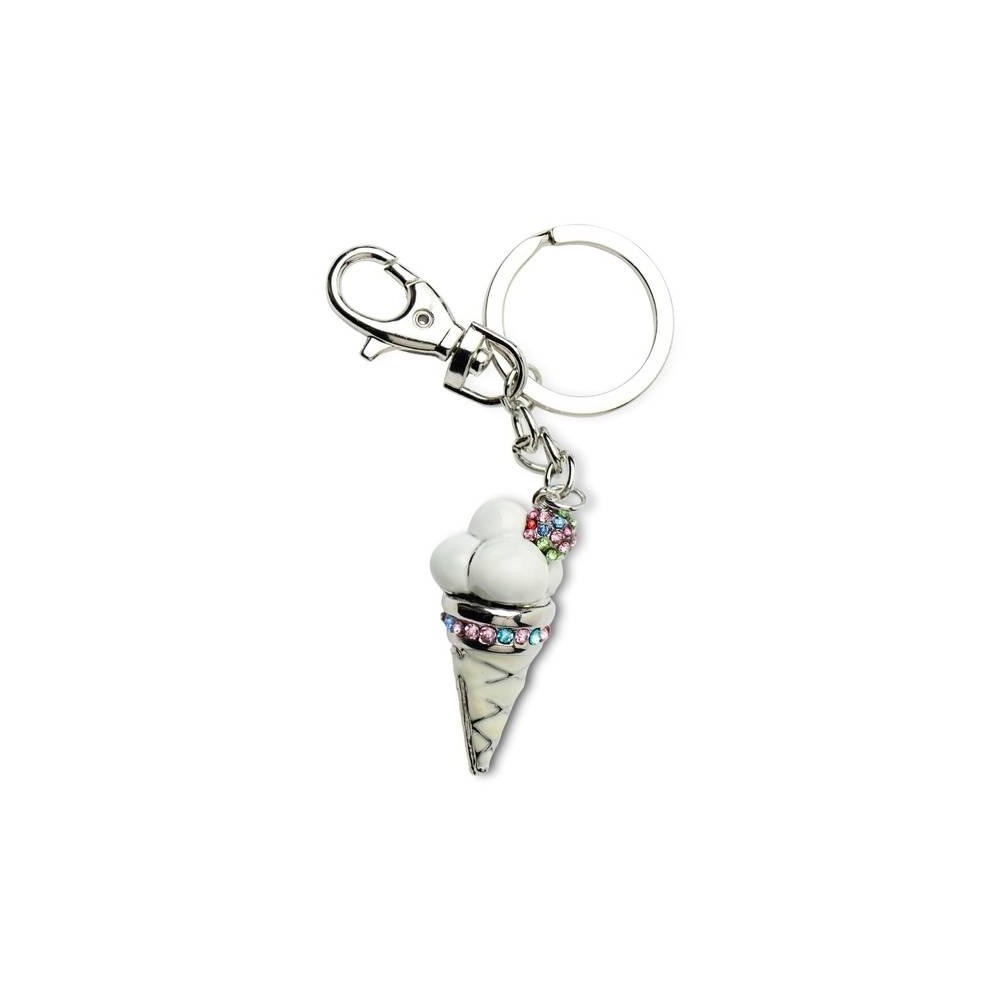 PORTACHIAVE CONO GELATO WHITE